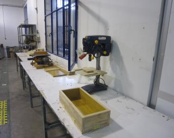 Jail's carpentery workshop
