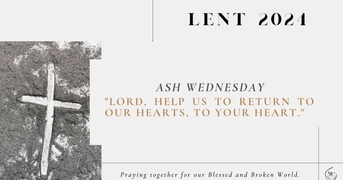 Lent 2024 Ash Wednesday Prayer Guide JPIC Learning Hub